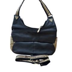 ardericca パイソン 蛇革×ナイロン×レザー ショルダーバッグ