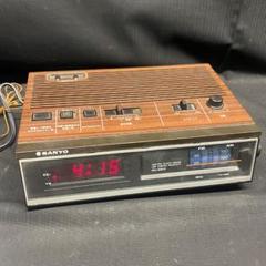 〇Db右1117 昭和レトロ SANYO デジタルクロックラジオ RM5200 〇Db右1117 昭和レトロ SANYO デジタルクロックラジオ RM5200