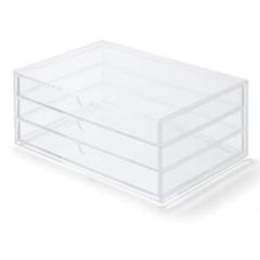 【最終値下げ】無印良品　透明アクセサリーケース＋ベロアケース