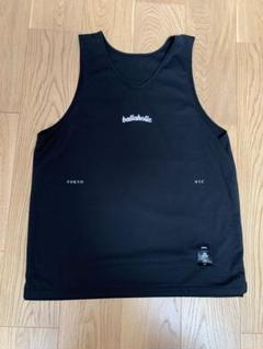 ボーラホリックブラック タンクトップ Lサイズ ballaholic【ボーラホリック】BIGサイズ メッシュタンクトップ