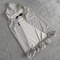 美品✨huguenot 日本製 ユグノーシャダンケープ ネイビー クリップ止め