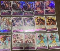 ワンピースカード 紫 ビックマム海賊団SR R ノーマル まとめ売りのサムネイル