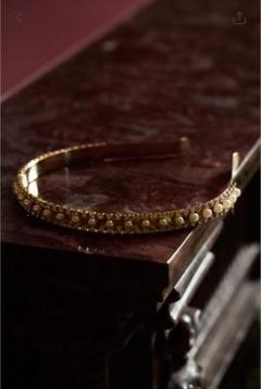 Herlipto Princess Gold Crystal Headband