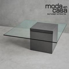 モーダエンカーサ moda en casa フライングテーブル ガラス