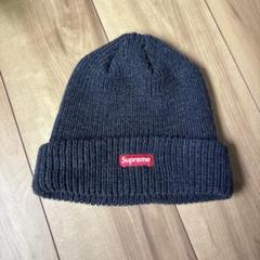Supreme ニットキャップ ダークグレー ビーニー アクリル100% Supreme シュプリーム 22AW New Era Box Logo Beanie ニューエラ