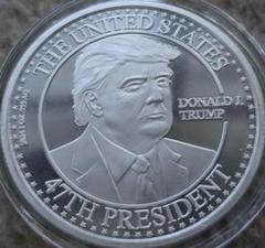 ドナルド•J•トランプ第47代米国大統領に選出」純銀1オンスメダル - メルカリ