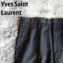 伊勢丹 /Yves Saint Laurent スラックス ブラック ストライプ