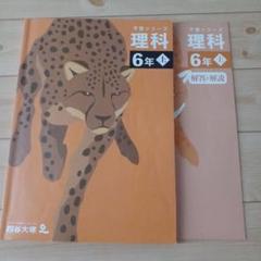 予習シリーズ　6年上　4科目セット 理科 6年 上 予習シリーズ - メルカリ