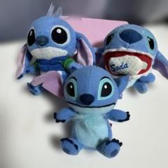 スティッチ♡小さなぬいぐるみ　ボールチェーン　3点まとめて