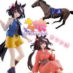 キタサンブラック　フィギュア3種類♪+オマケ♪