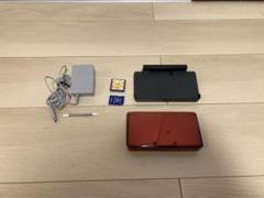 中古美品　ニンテンドー3DS メタリックレッド　Nintendo 3DS