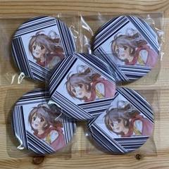 5個セット】 閃乱カグラ デジタルアート付 缶バッジ 飛鳥 まとめ