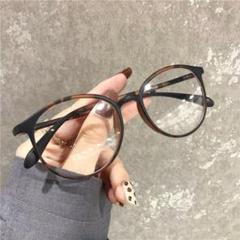新品 茶色 メンズ レディース 眼鏡 芸能人愛用 メガネ 男女兼用