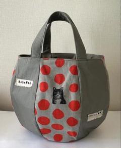 echino生地　バルーントート　ハンドメイド