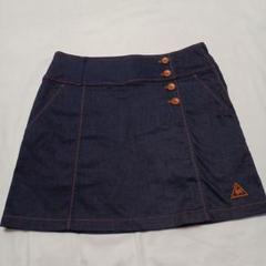 新品❗【ルコック】　レディース デニムスカート ダークブルー9号