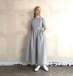 madder madder ストライプ シャツワンピース