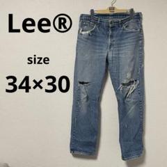 【Lee】USA製　デニムパンツ　雰囲気系　/30×34