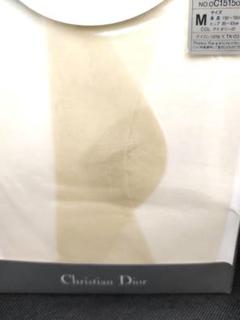 Christian Dior ディオール かかと付 極薄最高級 ストッキング Mのサムネイル