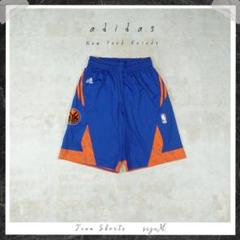 adidas 2010s ニューヨークニックス チームショーツ M