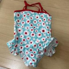 ベビー水着 90サイズ　女の子　花柄　スイムウェア