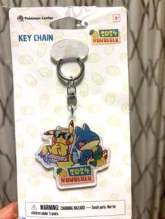ポケモンWCS2024ホノルル ティンボード メッソン ピカチュウ デッキシールド『WCS2024ホノルル(白枠/ピカチュウ)※』65枚入り
