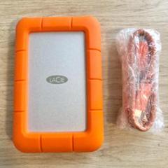 ※訳あり LaCie ポータブルハードディスク 5TB STFR5000800 HDD 外付け 4TB ポータブル 2年保証 Rugged Mini LAC9000633