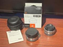 SEL16F28 VCL-ECF1セット SONYレンズ 魚眼撮影セット VCL-ECF1とSEL16F28 - メルカリ