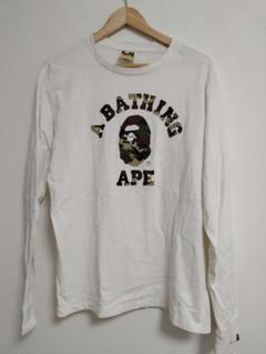 A BATHING APE レインボー 長袖Tシャツ ジェネラル期 A BATHING APE レインボー 長袖Tシャツ ジェネラル期