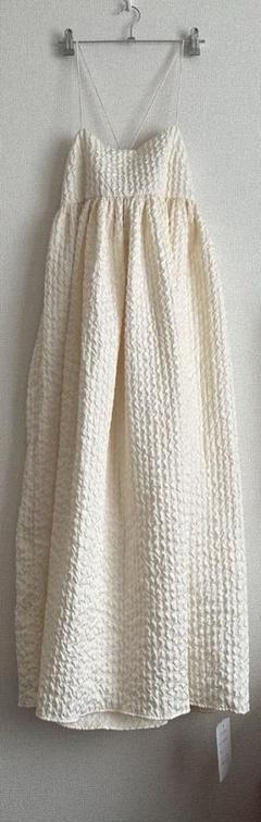 PERNA ペルナ ジャガード刺繍フラワー総柄ティアードフレアロングワンピース 総柄ロングワンピース（ワンピース）｜PERNA（ペルナ）の