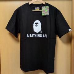 【新品✨️未使用タグ付き】A BATHING APE ブラック Tシャツ　Ｌ