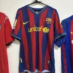 FC Barcelona Messi 10番ジャージ FC Barcelona FCB Rhinox Mens Soccer Jersey Lionel Messi #10
