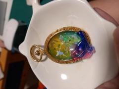 グラデーション レジンチャーム 約5cm