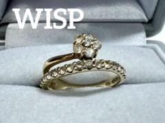 WISPウィスプ　ダイヤモンドリング　K10 ウィスプ]WISP K10ピンクゴールド ピンキーリング ダイヤモンド