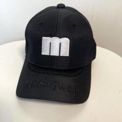 マンシングウェア　munsingwear　ゴルフ　キャップ　Black