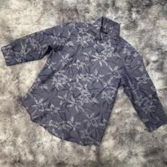 TETE HOMME 七分袖 シャツ ブルー
