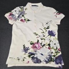 Polo Ralph Lauren USA製　和柄　ポロシャツ　花柄　ボタニカル Polo Ralph Lauren 
