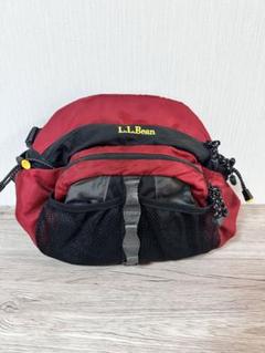 LL Bean ボディーバッグ ウエストバッグ 赤 レッド 大容量