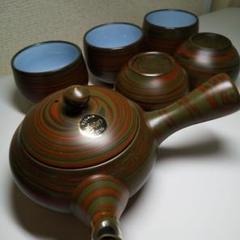 常滑焼♪急須と湯のみセット