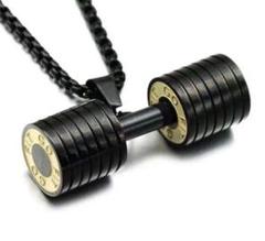 メンズ　ウィメンズ　筋トレ　トレーニング　ダンベル　ネックレス　ジム　新品未使用