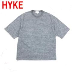 A6171 ハイク 半袖Tシャツ トップス 綿 オーバーサイズ グレー ２