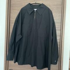 yuw ZIPシャツミニワンピース
