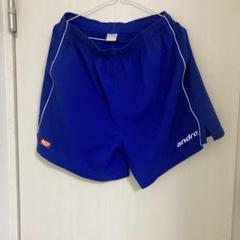 卓球 andro ゲームパンツ ヨーロッパXLサイズ 青