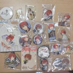 あんさんぶるスターズ Knights 朱桜司 缶バッジ キーホルダー まとめ売り あんさんぶるスターズ Knights 朱桜司 缶バッジ キーホルダー