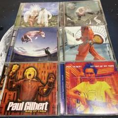 Paul Gilbert ポールギルバートCD6枚セット