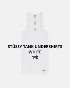 ★2024SS新作★STUSSY★STUSSY TANK UNDERSHIRTS 3 PACK STÜSSY TANK UNDERSHIRTS 3 PACK | Parallel