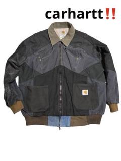 カーハート　リメイク　ジャケット Carhartt カーハートリメイクジャケット