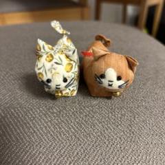 猫のぬいぐるみ 2匹セットのサムネイル