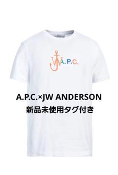 【新品・未使用タグ付き】新品A.P.C.×JW ANDERSONロゴＴシャツ Ｓ