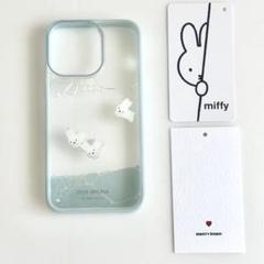merry jenny - merry jenny ぷかぷかうさぎiPhone merry jenny 【12】ぷかぷかうさぎiPhone case（ラベンダー