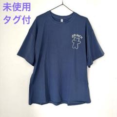 未使用 タグ付 Tシャツ ビッグシルエット 紺 ネイビー 可愛い くまちゃん